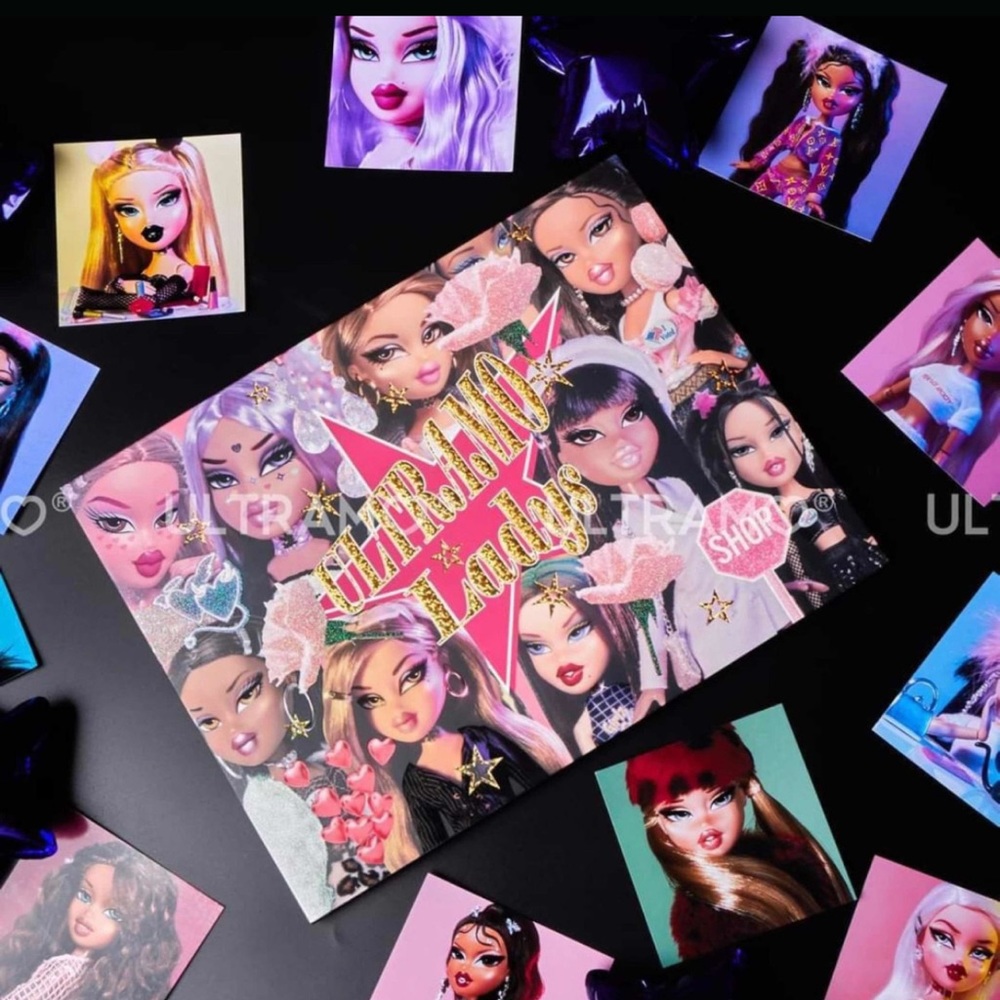 Bratz dolls make up palette